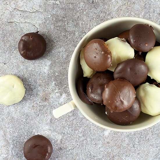 Chocolade pepernoten
