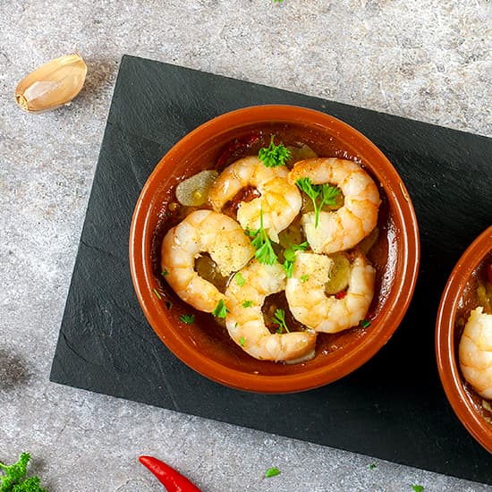 Gambas al ajillo