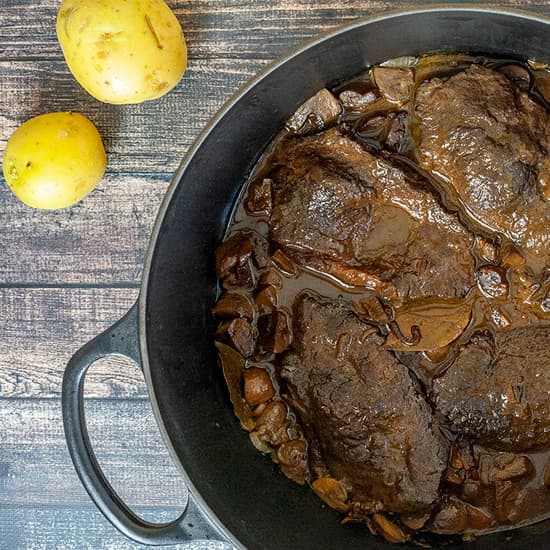 Gestoofde sukadelappen