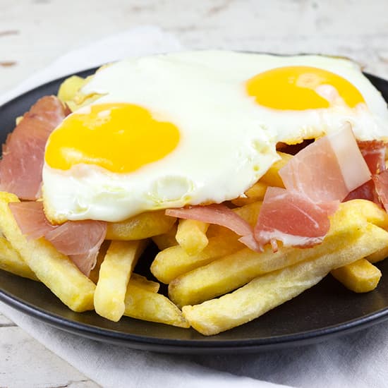 Huevos rotos - Spaanse gebroken eieren