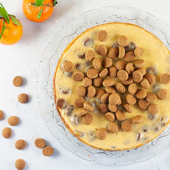 Pepernoten cheesecake