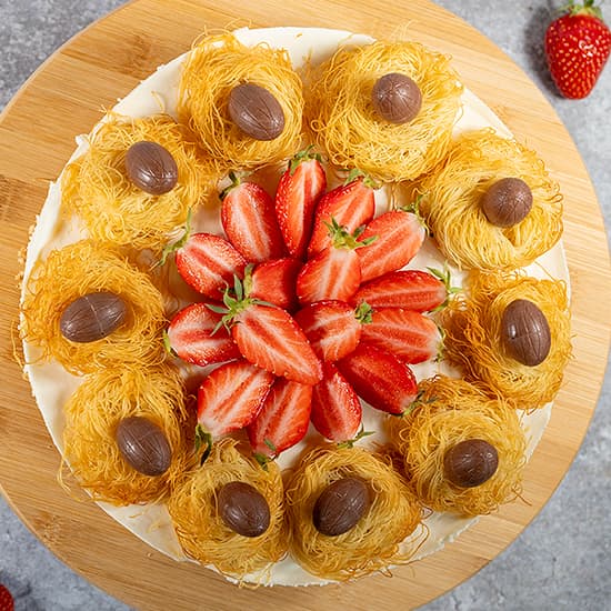 Paas citroen cheesecake