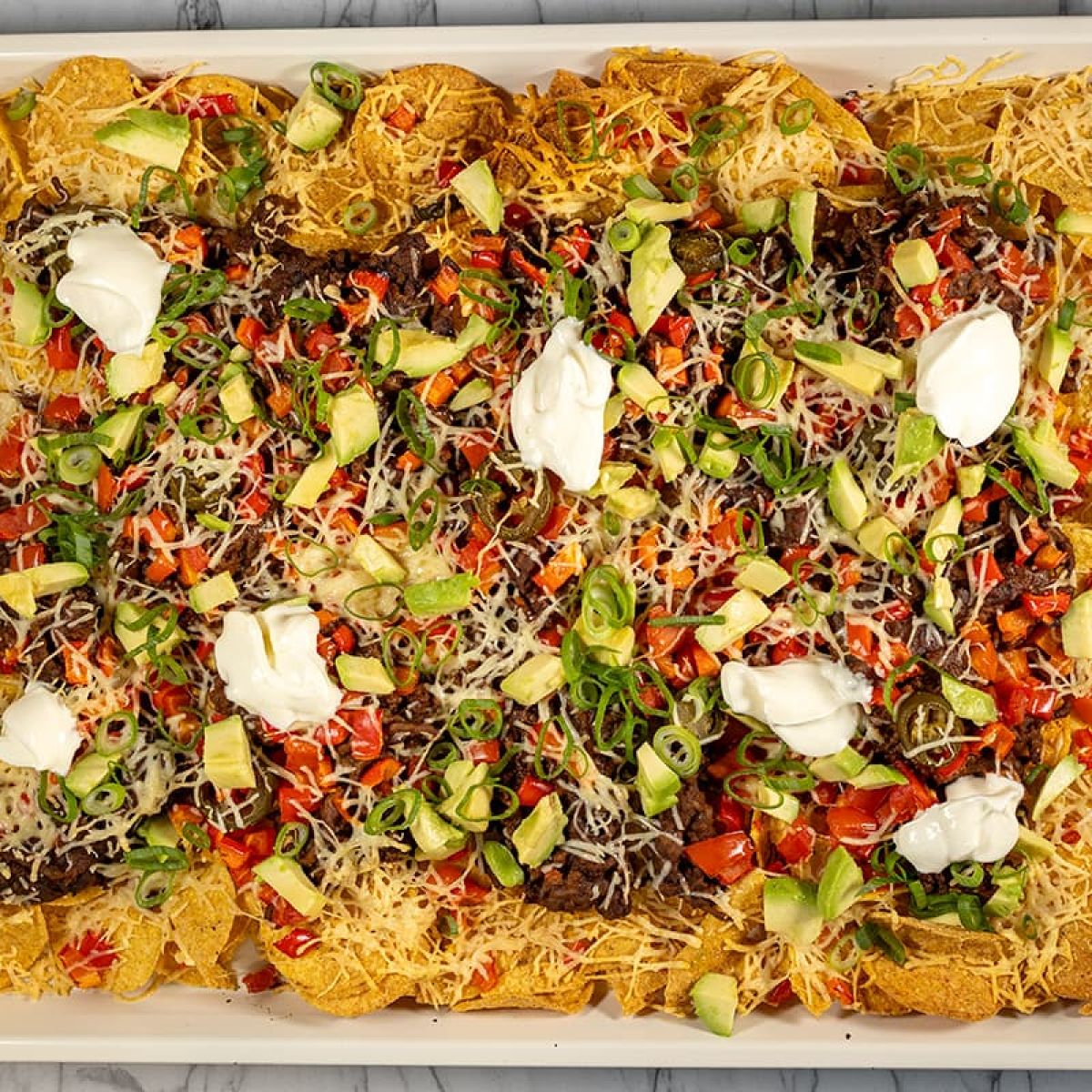 Nacho ovenschotel met gehakt