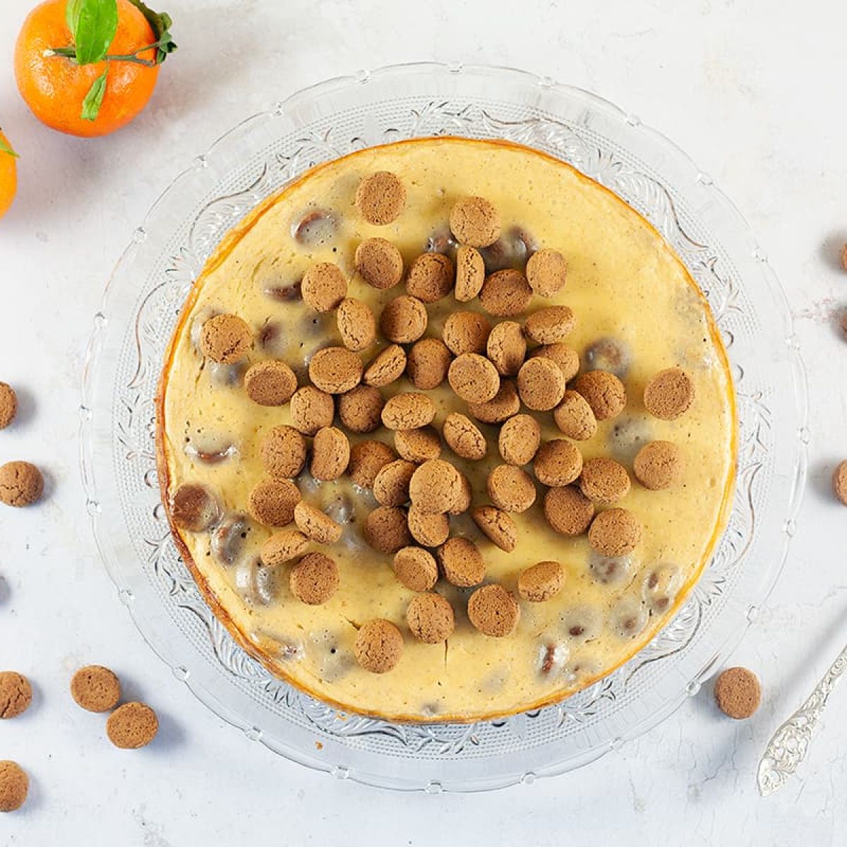 Pepernoten cheesecake