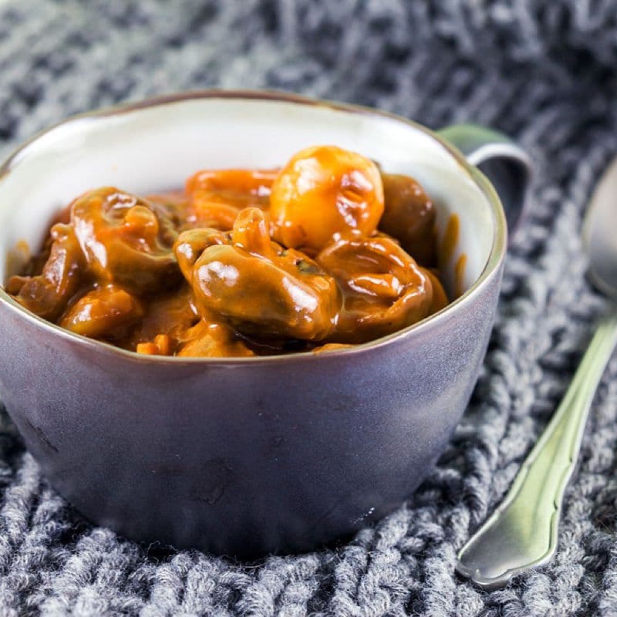 Vegetarische champignon Bourguignon