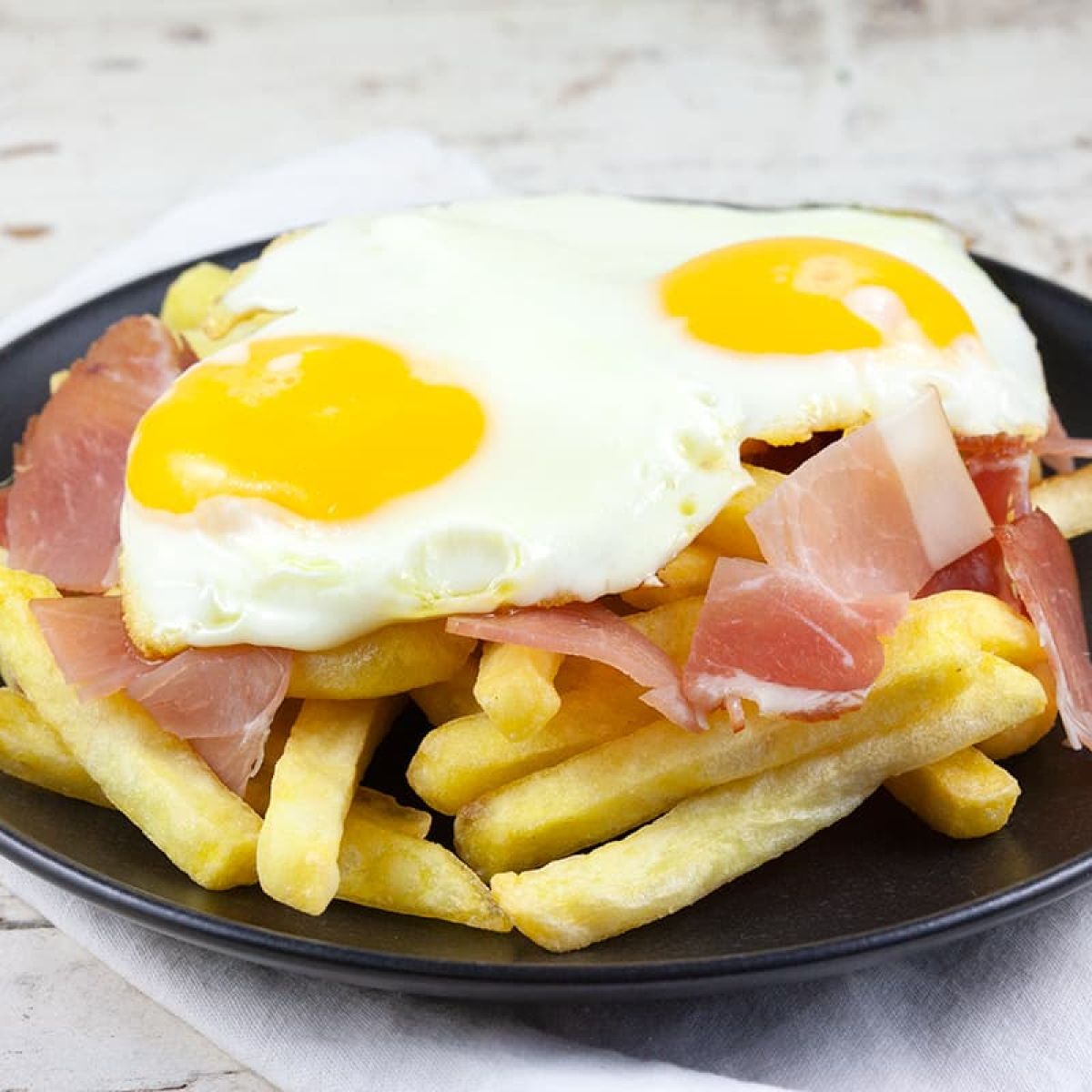 Huevos rotos - Spaanse gebroken eieren