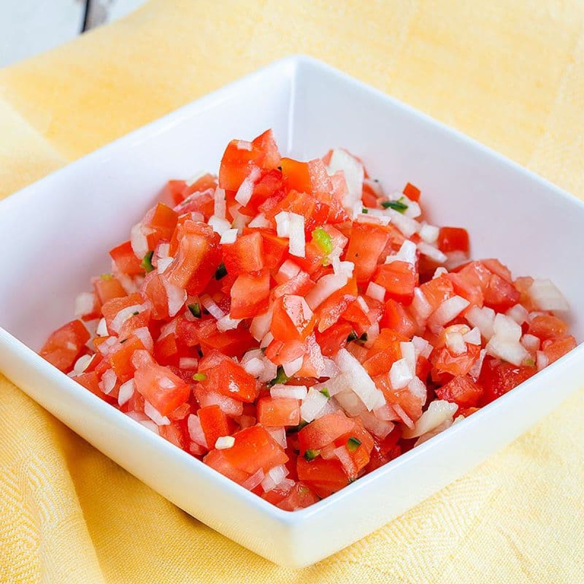 Mexicaanse pico de gallo
