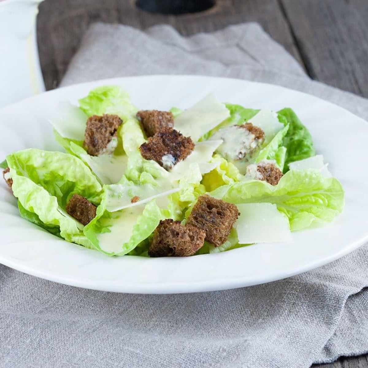 Klassieke caesar salade