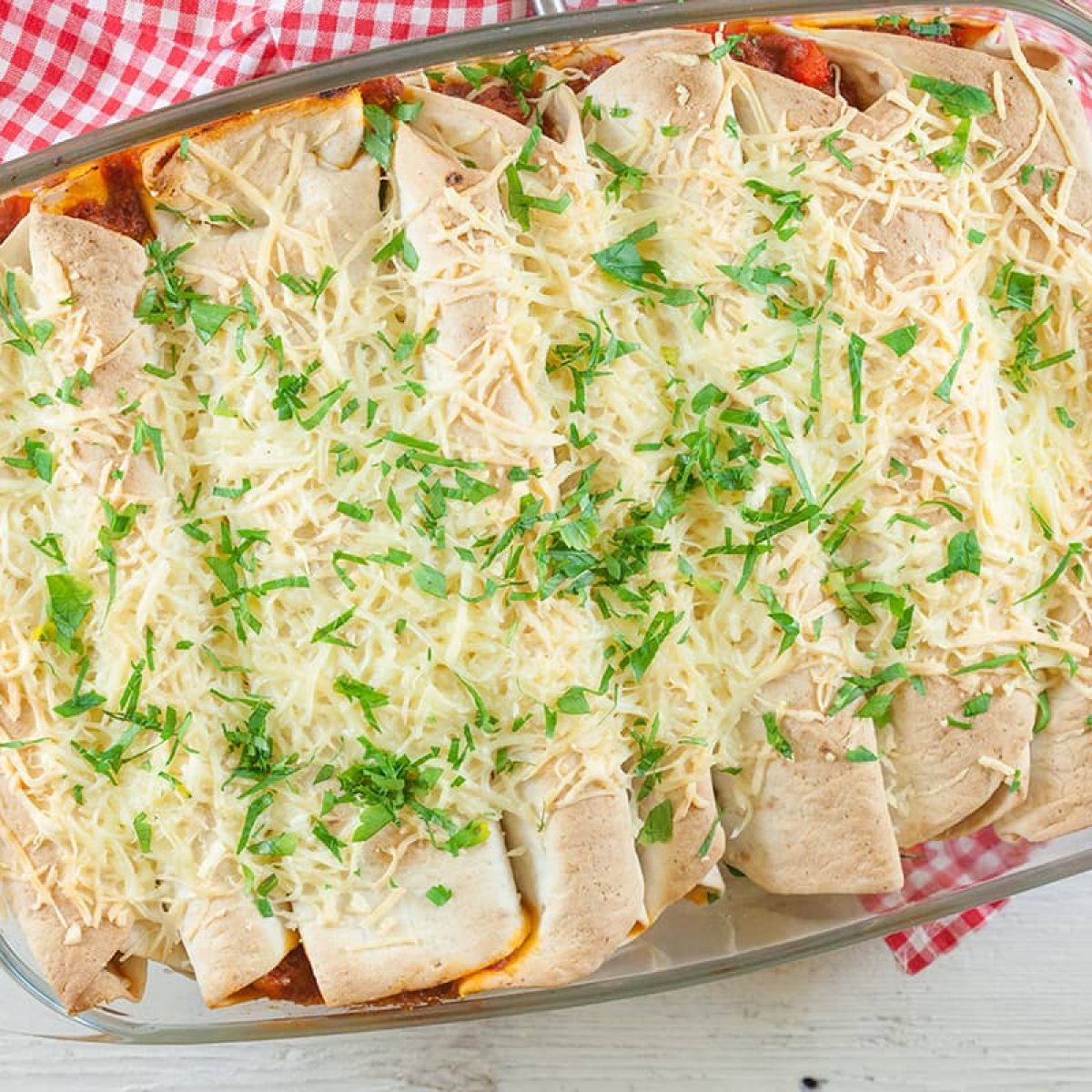 Enchiladas met gehakt
