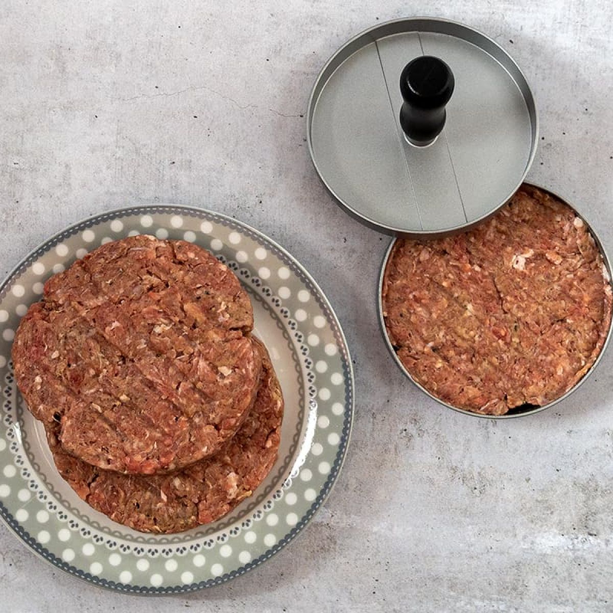 Zelf burgers maken