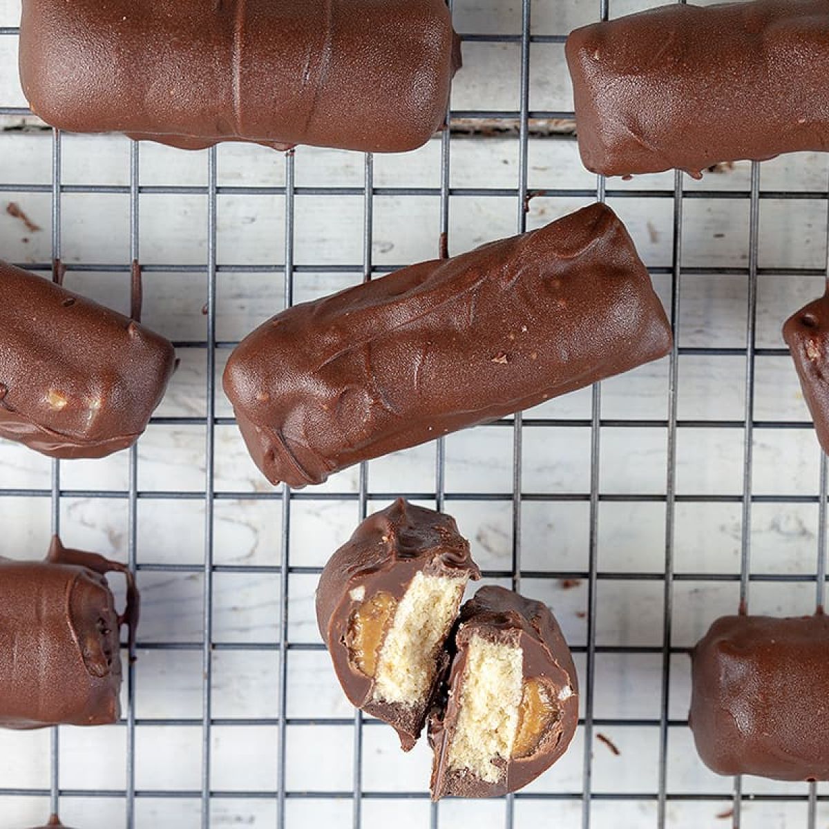 Zelf Twix maken