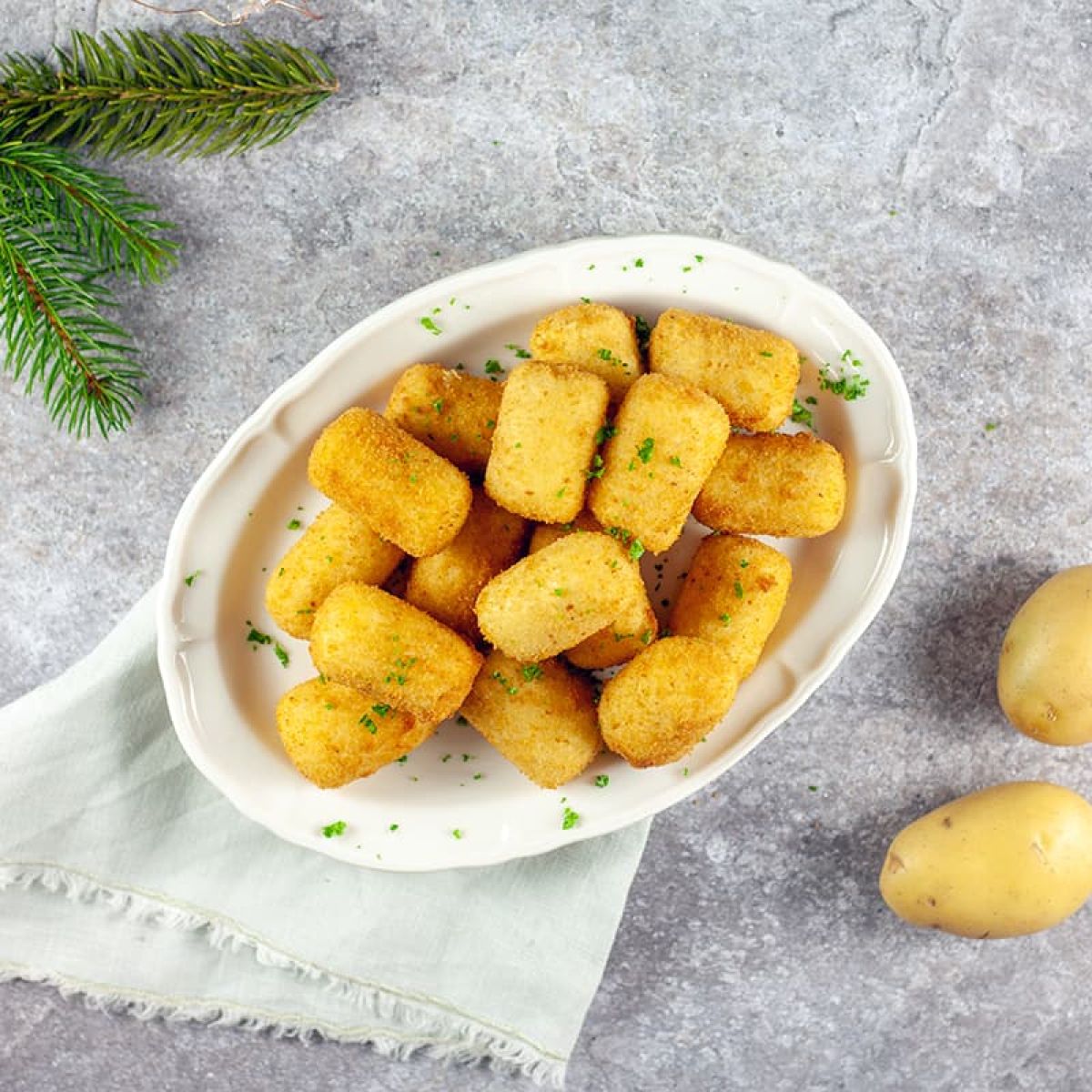 Aardappelkroketjes
