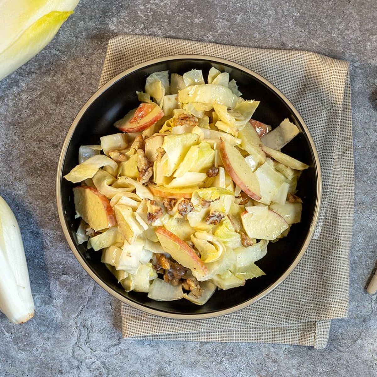 Witlofsalade met appel