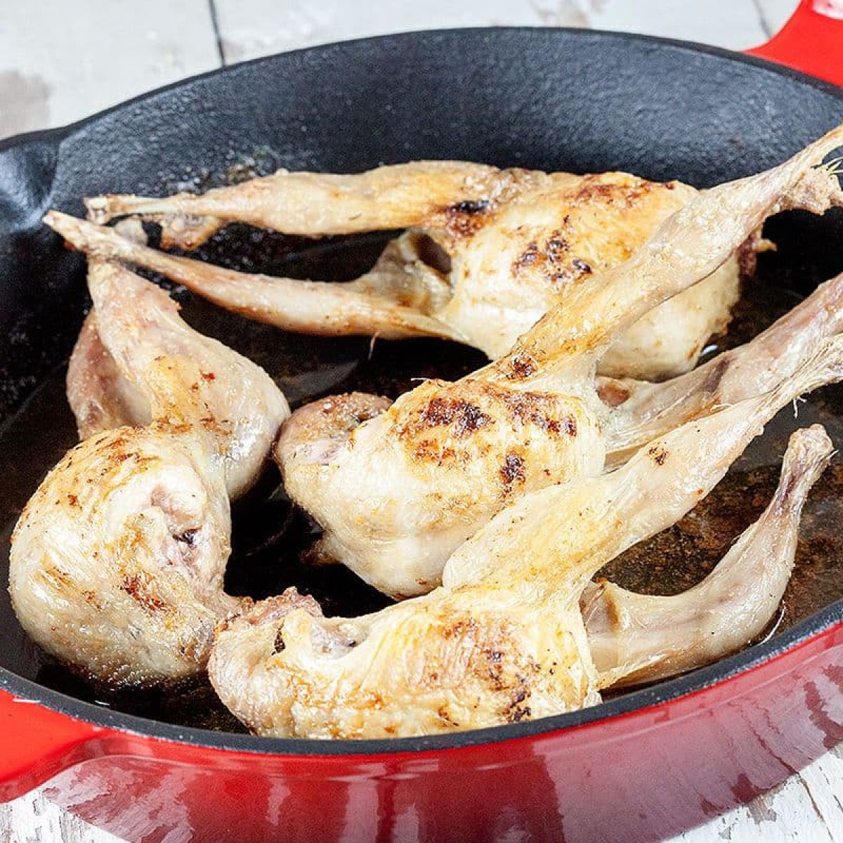 Kwartel uit de oven - simpel en makkelijk
