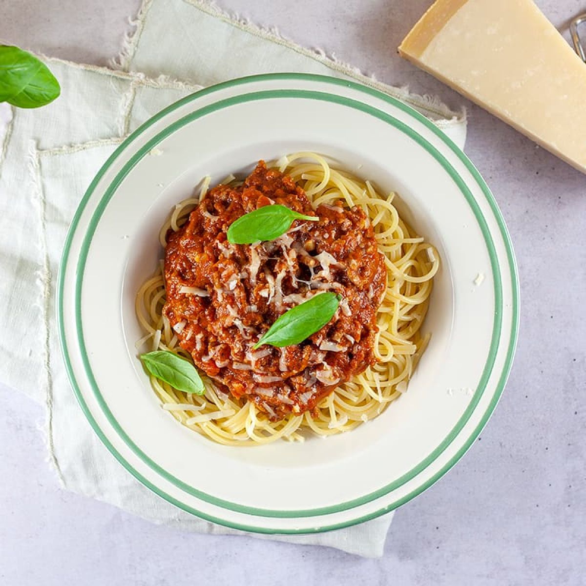 Pasta bolognese