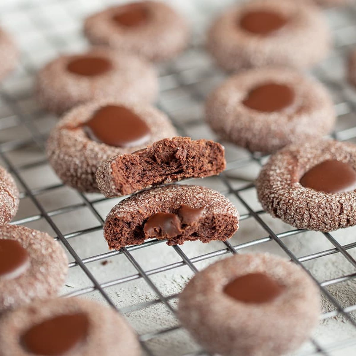 Chocolade duimkoekjes