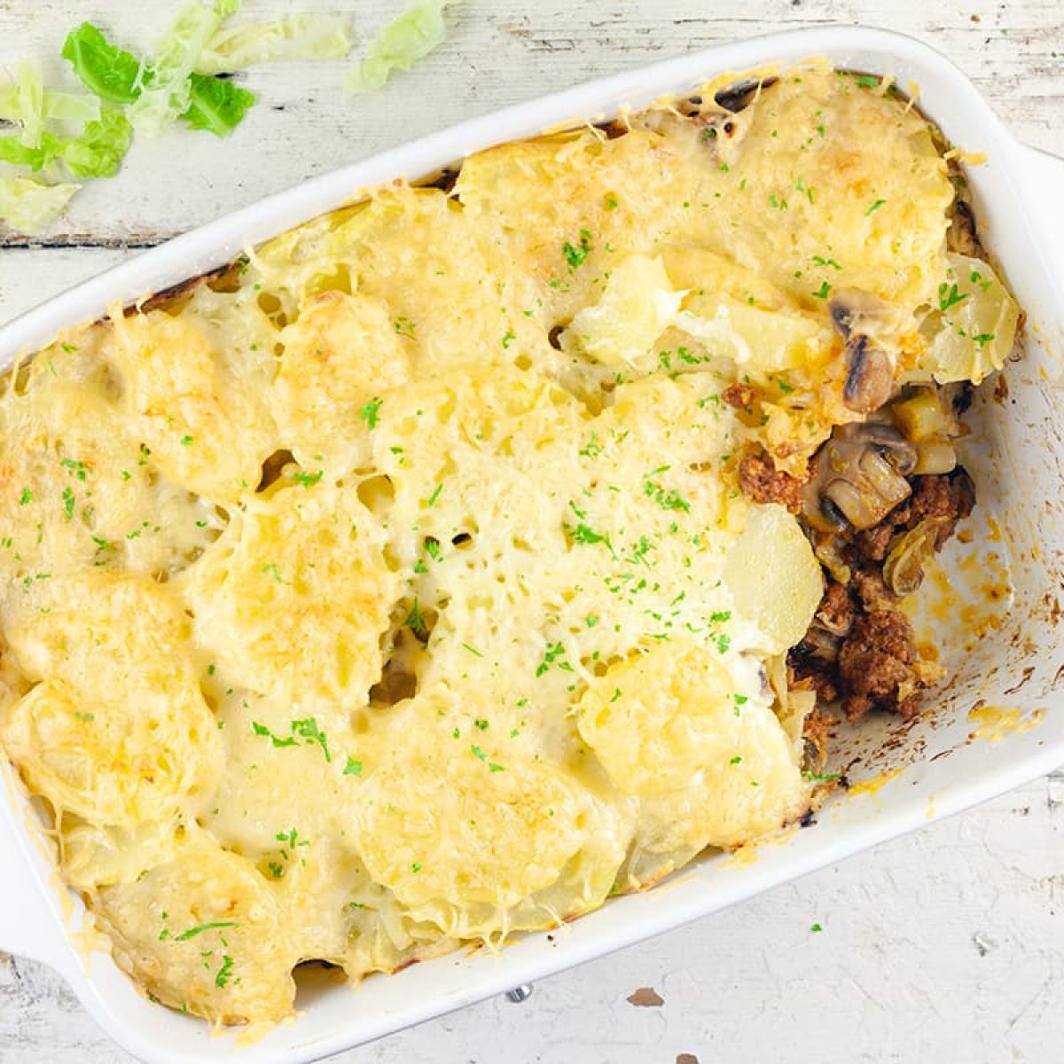 Savooiekool ovenschotel