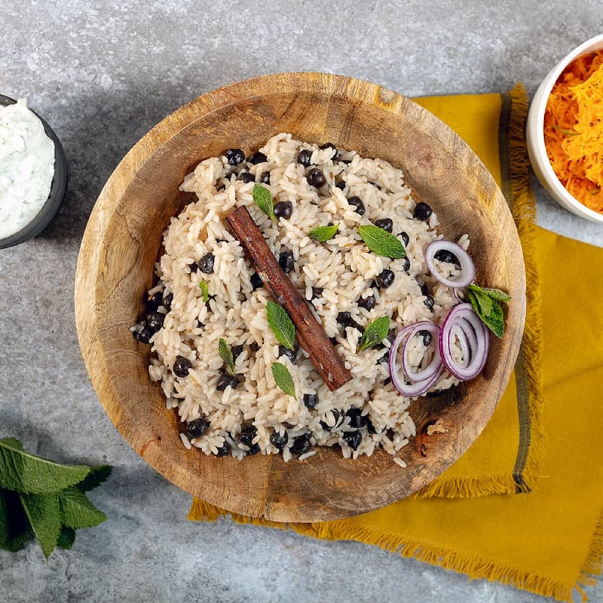Indiase pilav - kala chana pulao