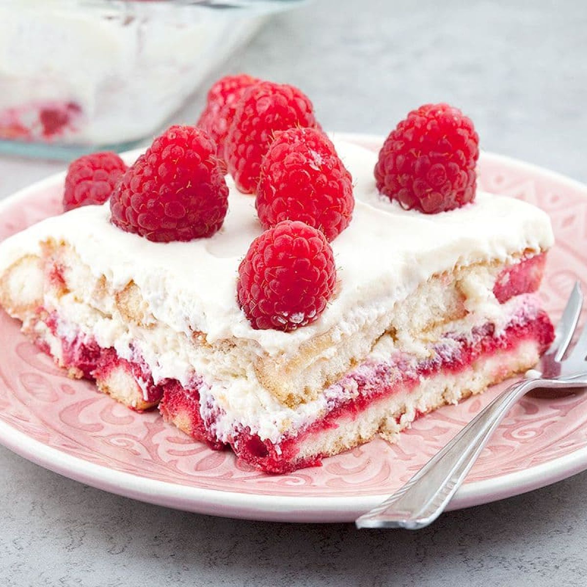 Tiramisu met frambozen