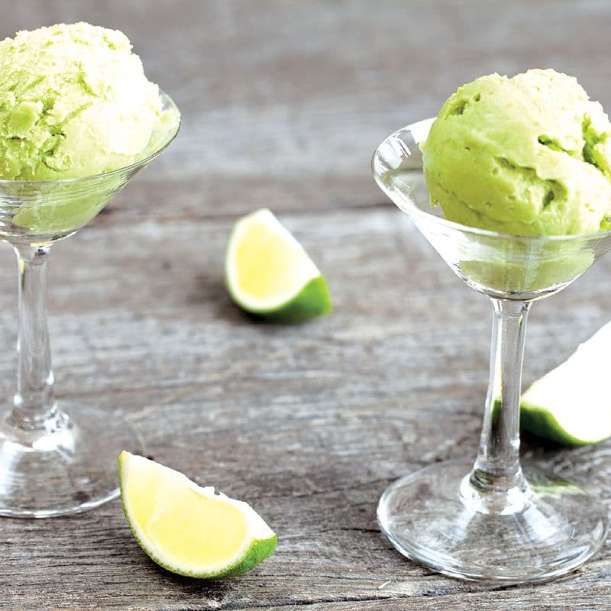 Avocado ijs