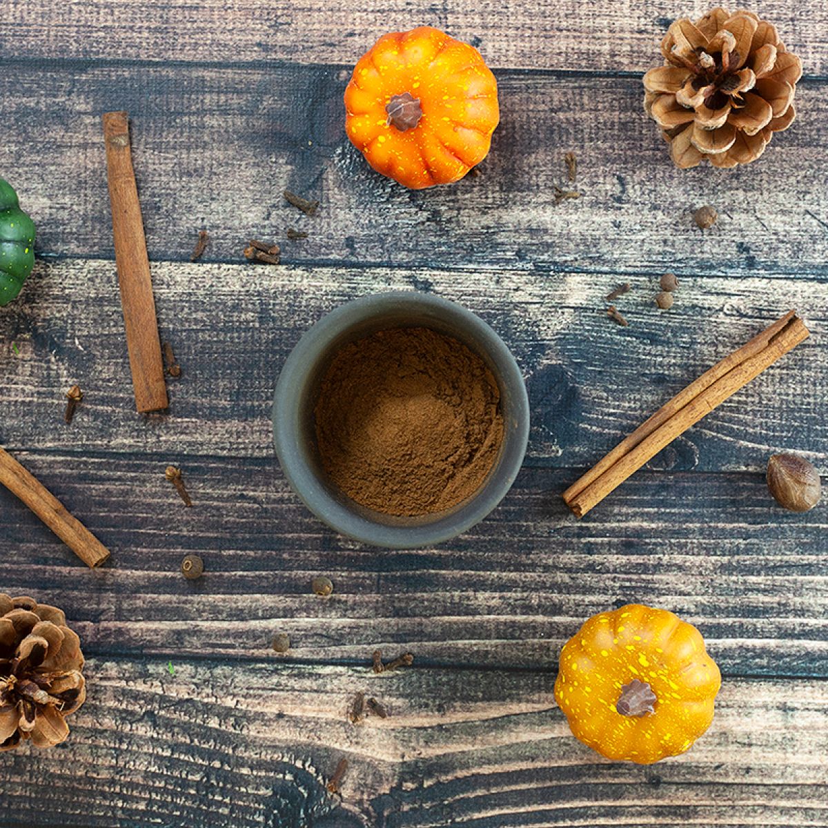 Zelf pumpkin spice mix maken (kruidenmix)