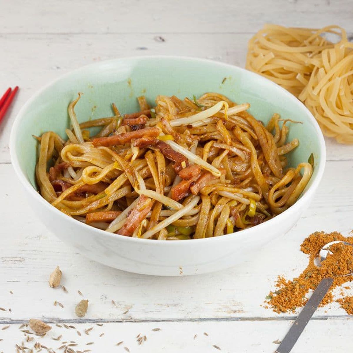 Snelle bami goreng