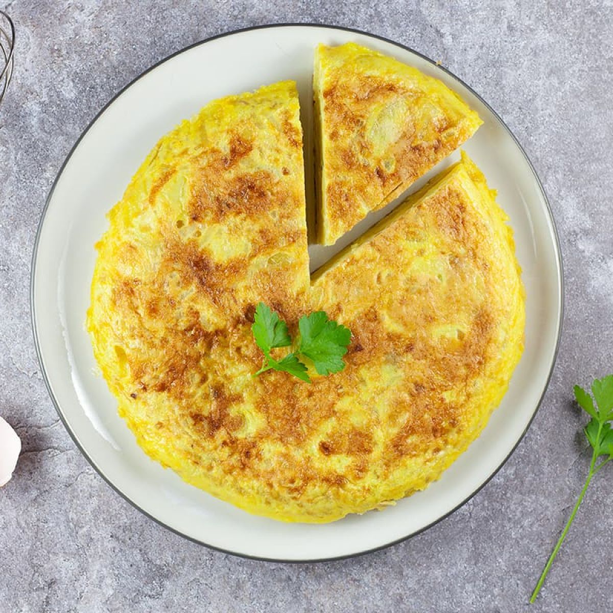 Tortilla de patatas - Spaanse tortilla