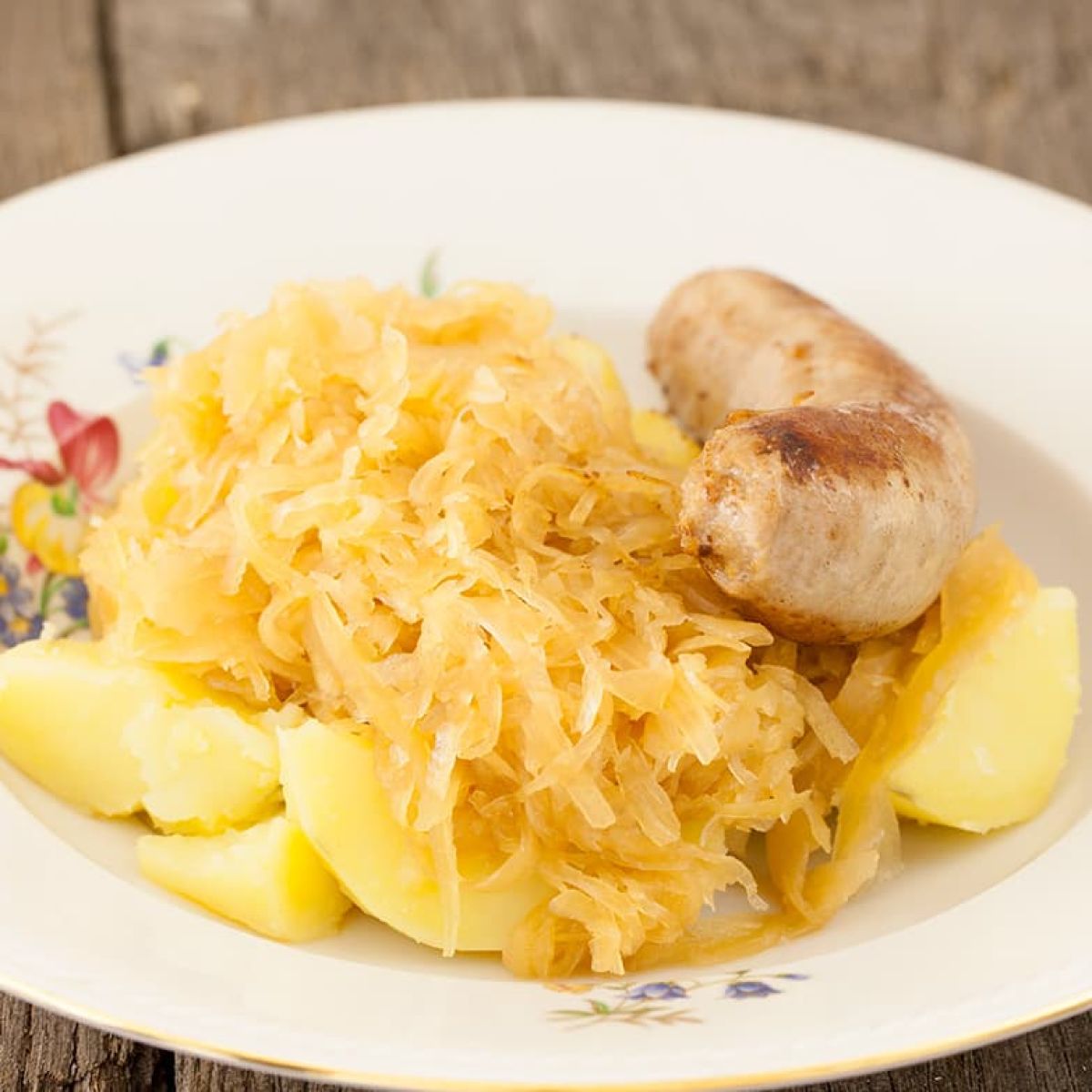 Zuurkool gestoofd in donker bier