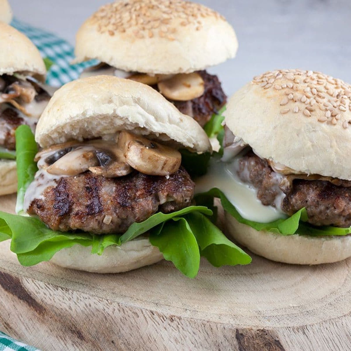 Carre d'ambre mini hamburgers