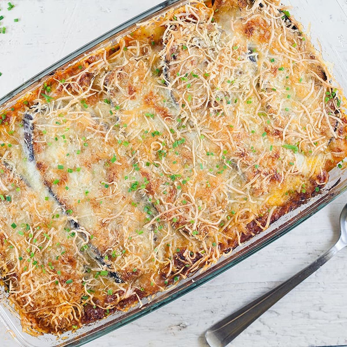 Aubergine gratin