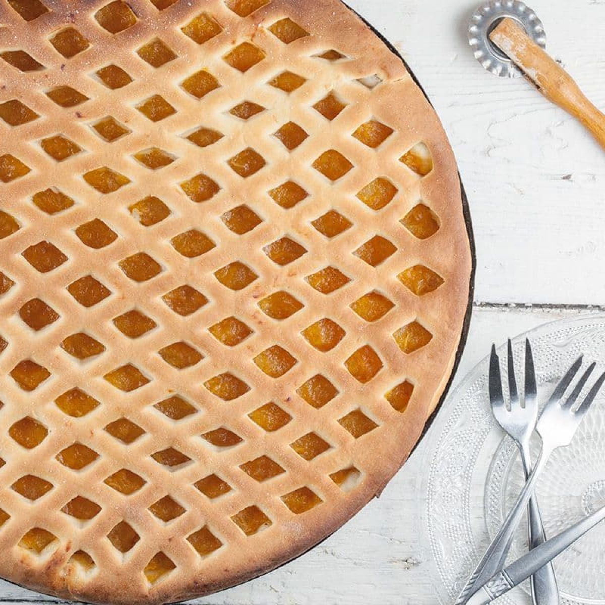 Abrikozenvlaai (Limburgs recept)