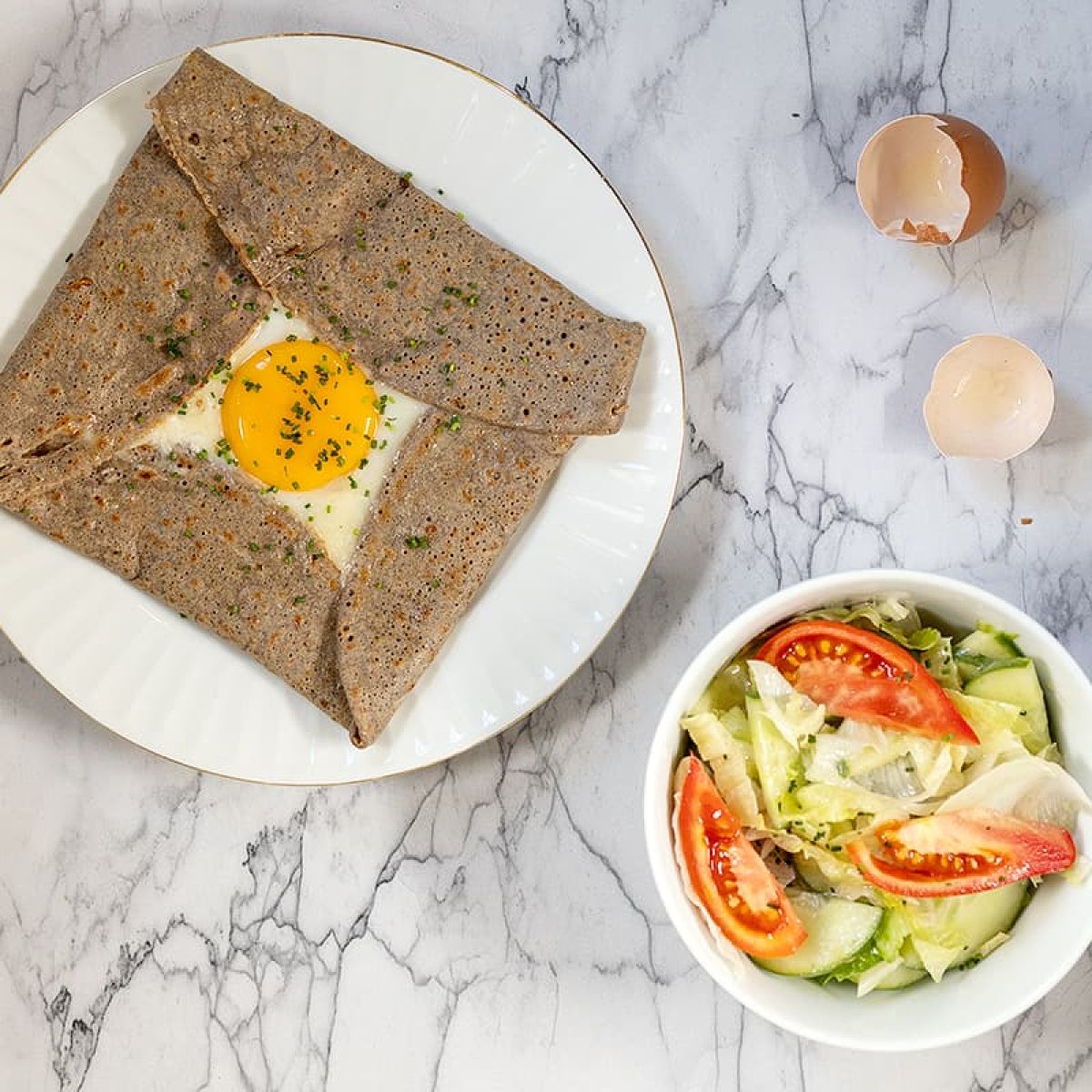 Franse galette Bretonne - volkoren pannenkoeken