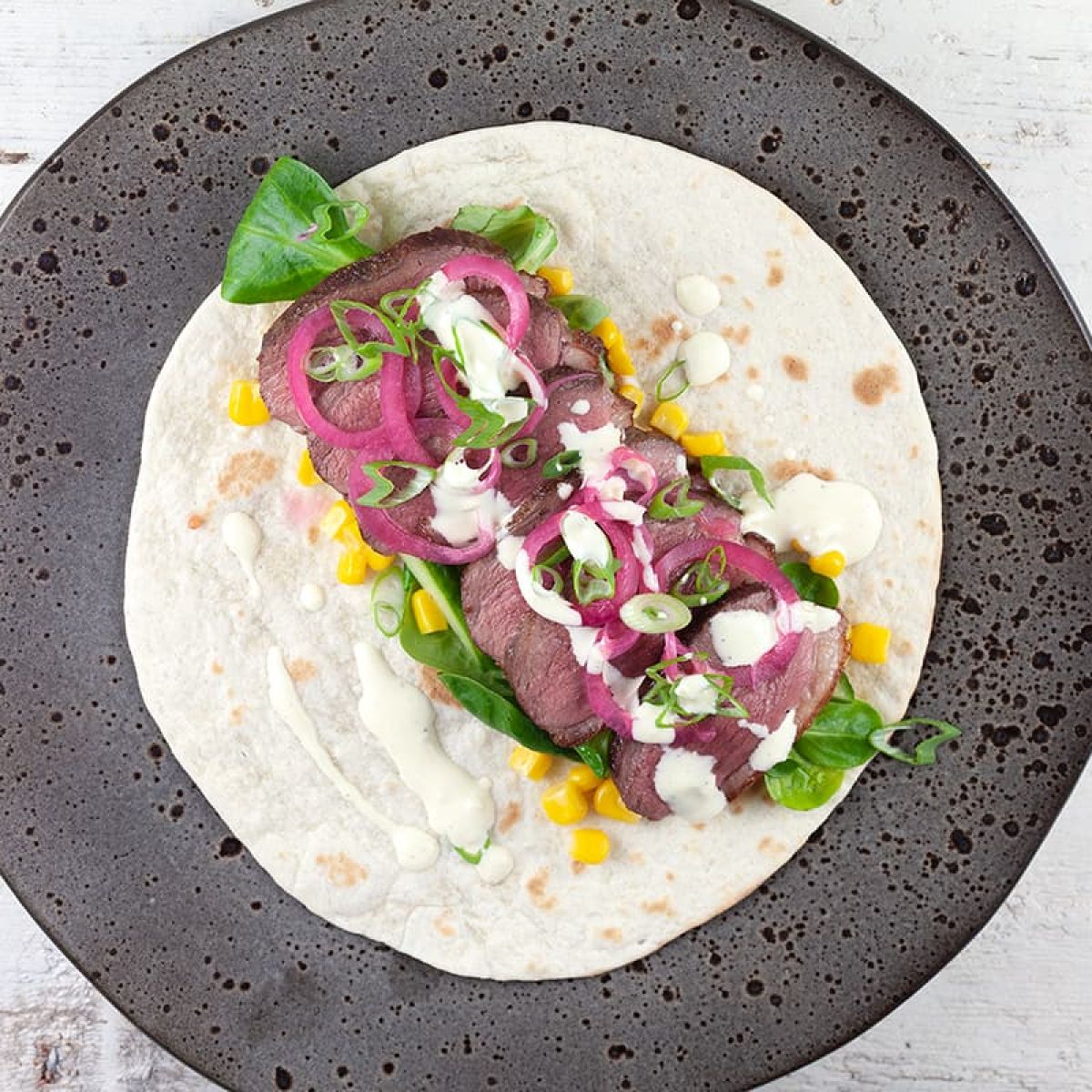 Wrap met eend
