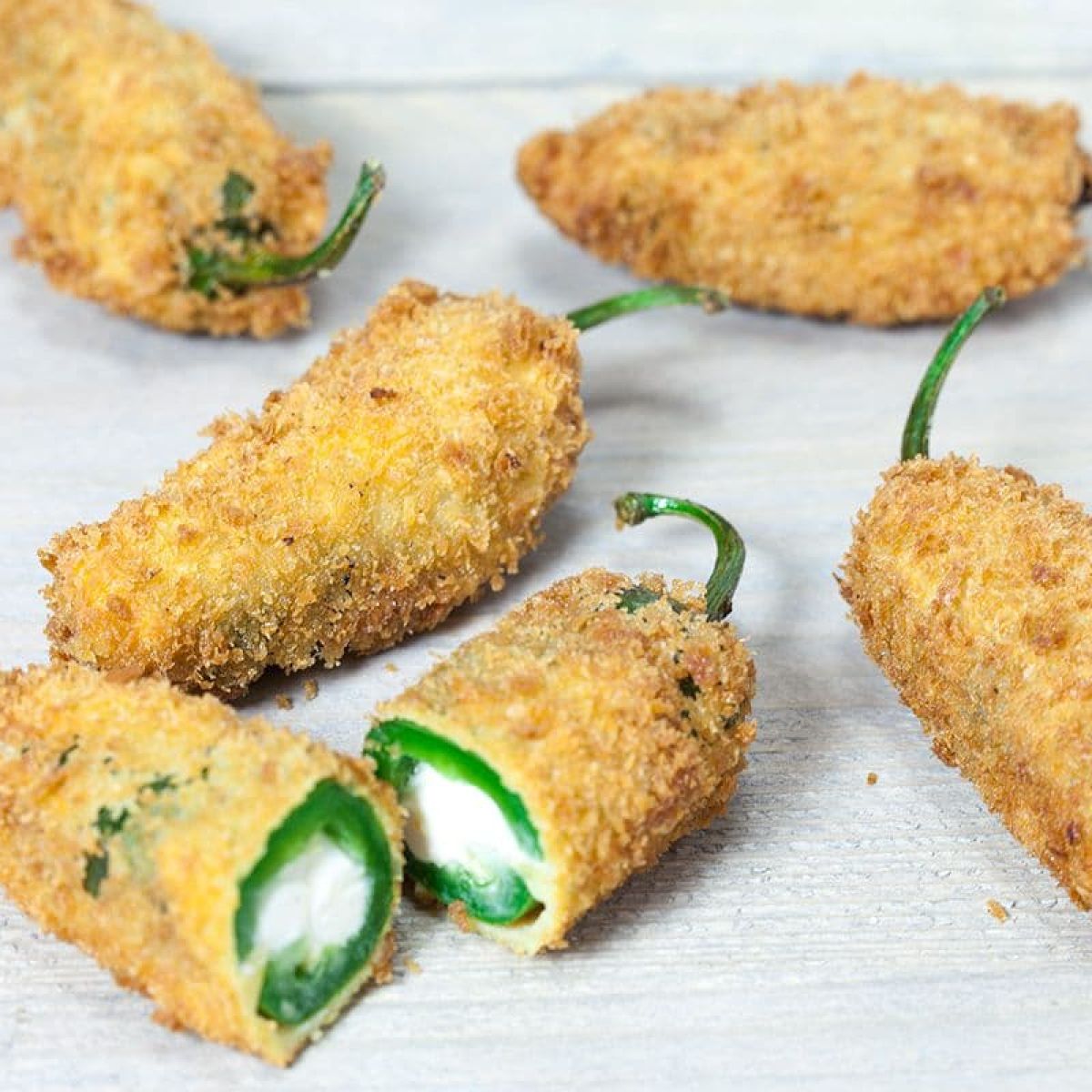 Gefrituurde jalapeño pepers
