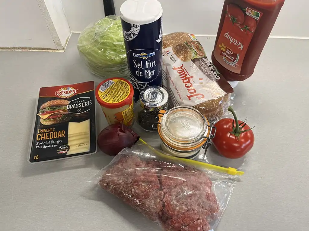 Zelf burgers maken ingrediënten