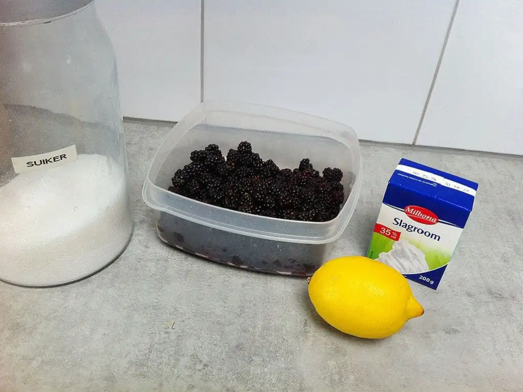 Bramenijs ingrediënten