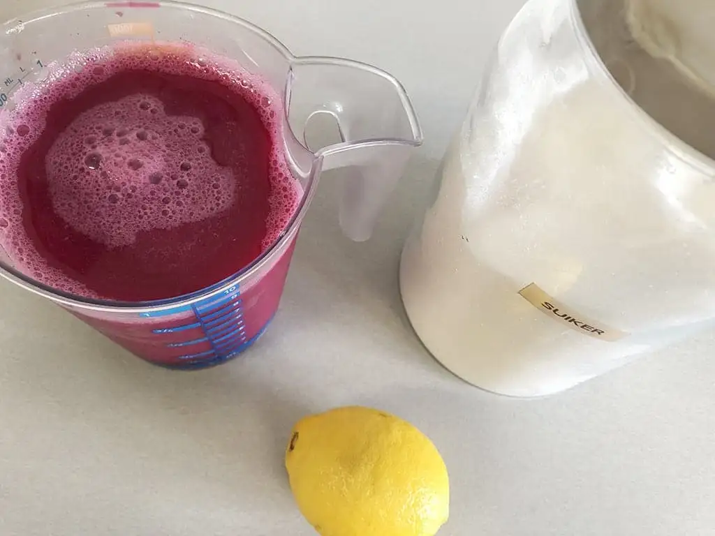 Granaatappelmelasse ingrediënten