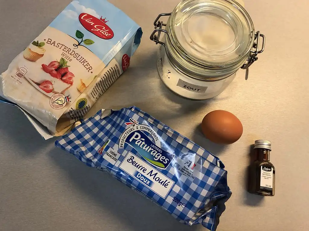 Spritsen ingrediënten
