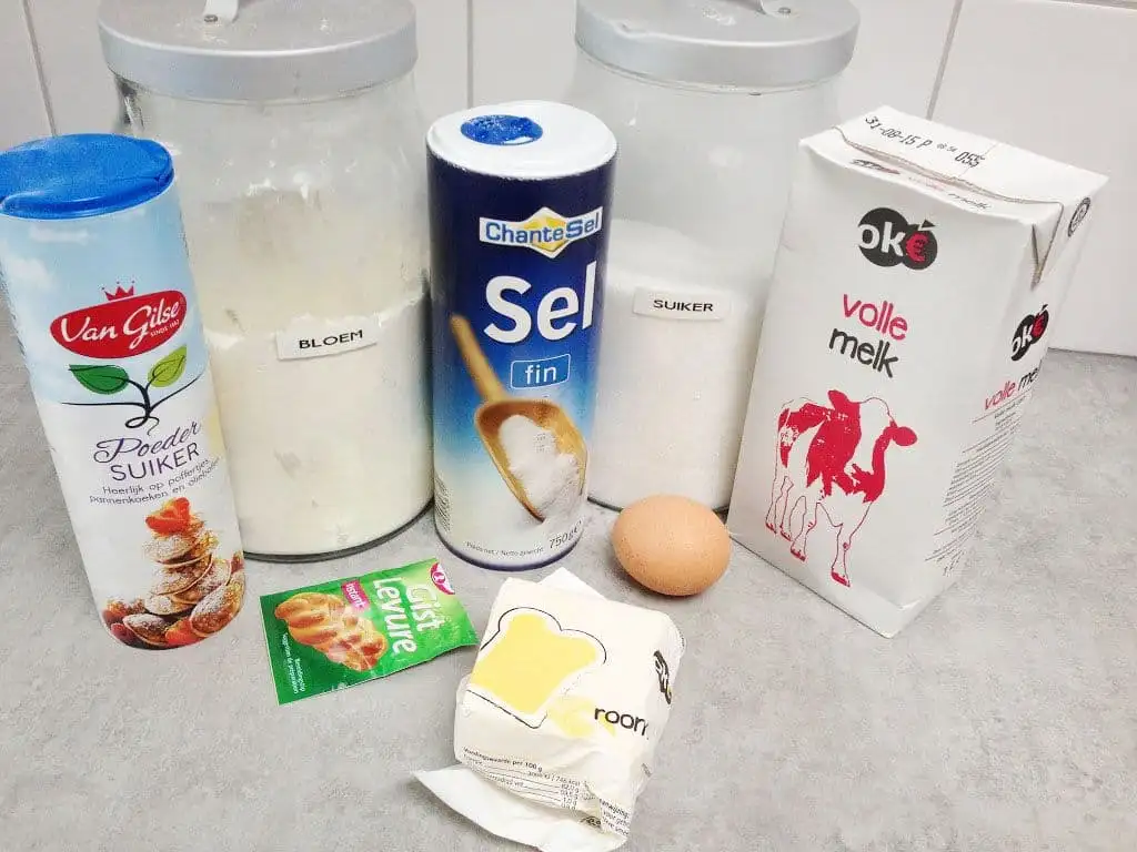 Poffertjes ingrediënten