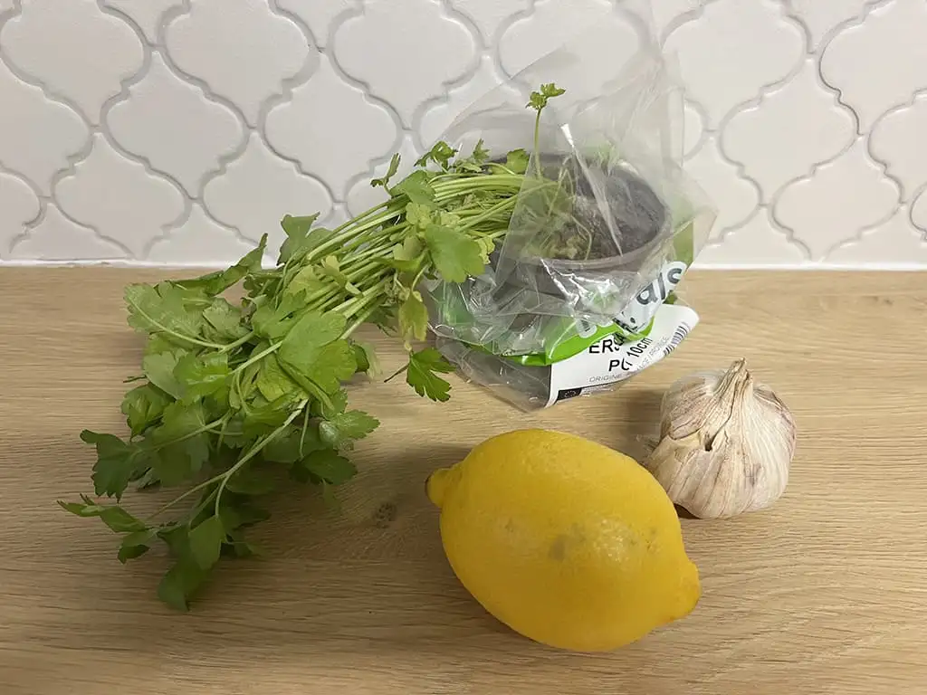 Gremolata ingrediënten