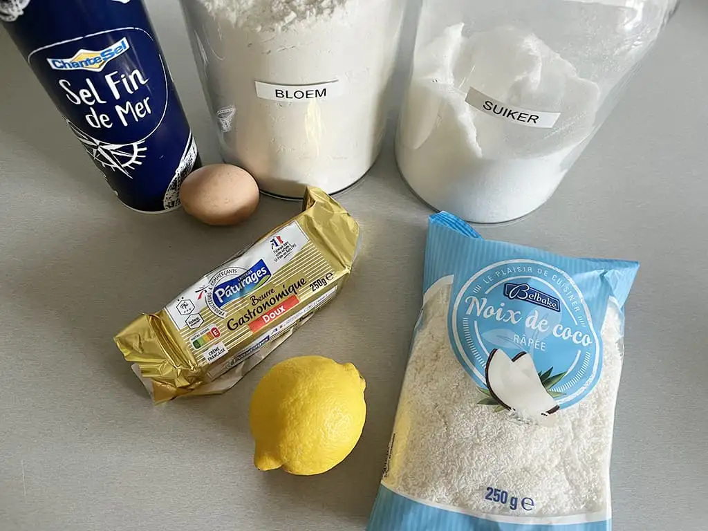 Kokoscake ingrediënten