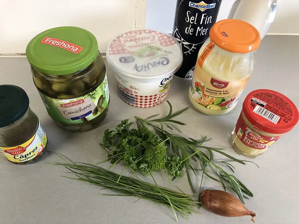 Zelf ravigottesaus maken ingrediënten