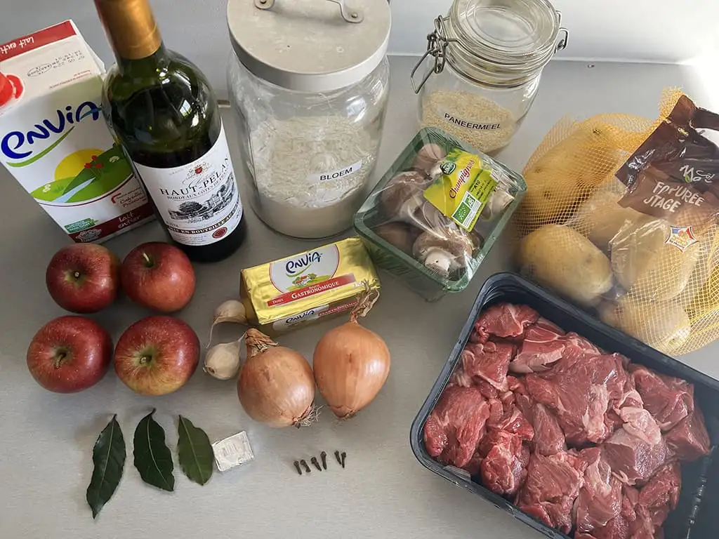 Jachtschotel ingrediënten