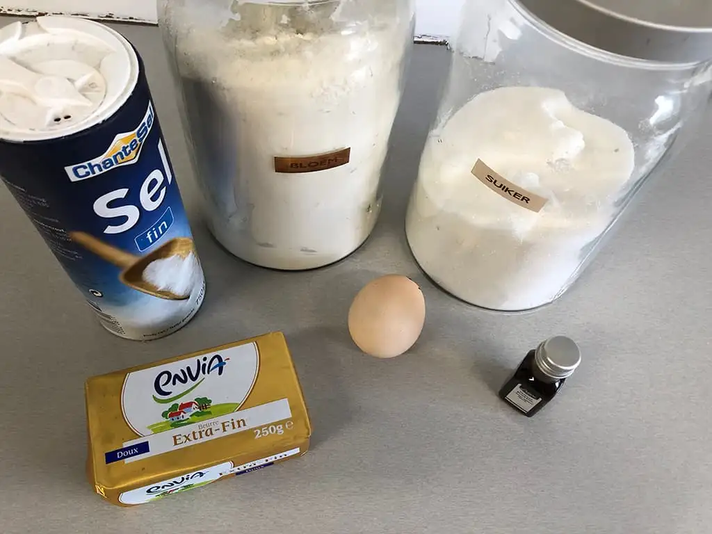 Basisrecept taartbodem ingrediënten