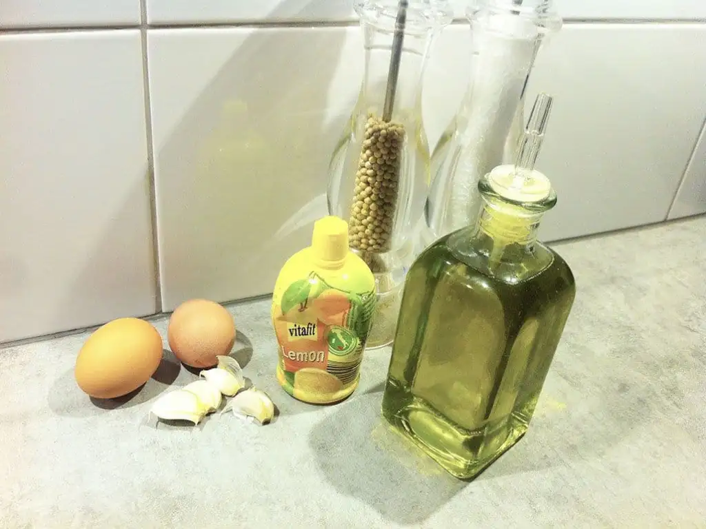 Aïoli dipsaus ingrediënten