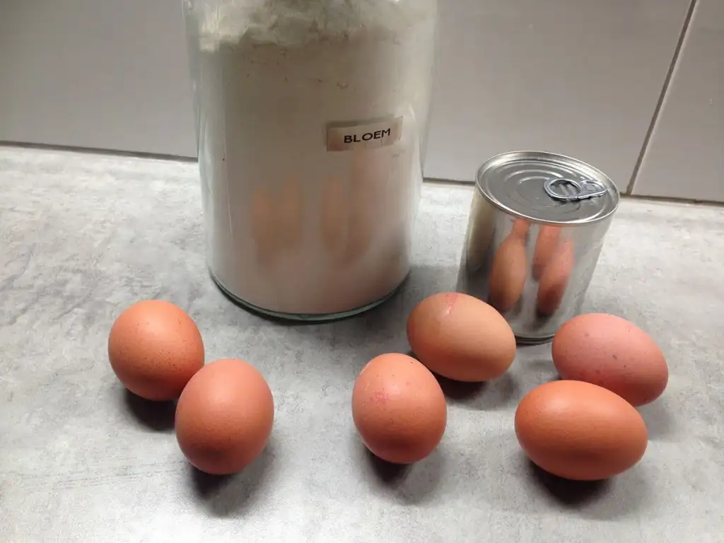 Mini lopende dulce de leche taartjes ingrediënten