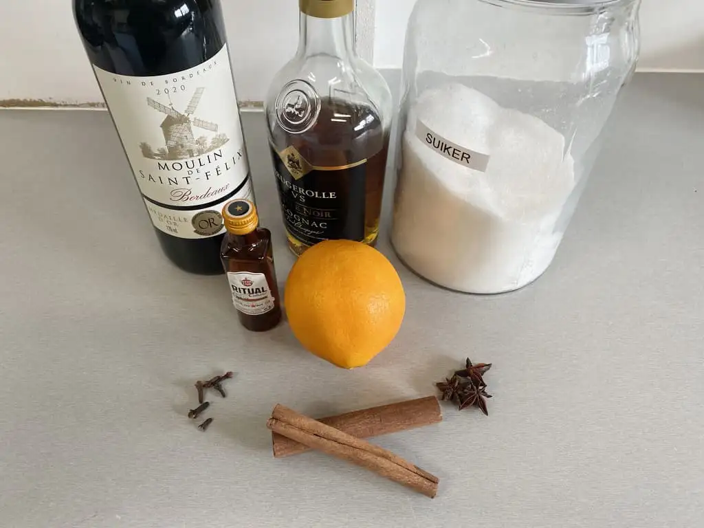 Glühwein ingrediënten