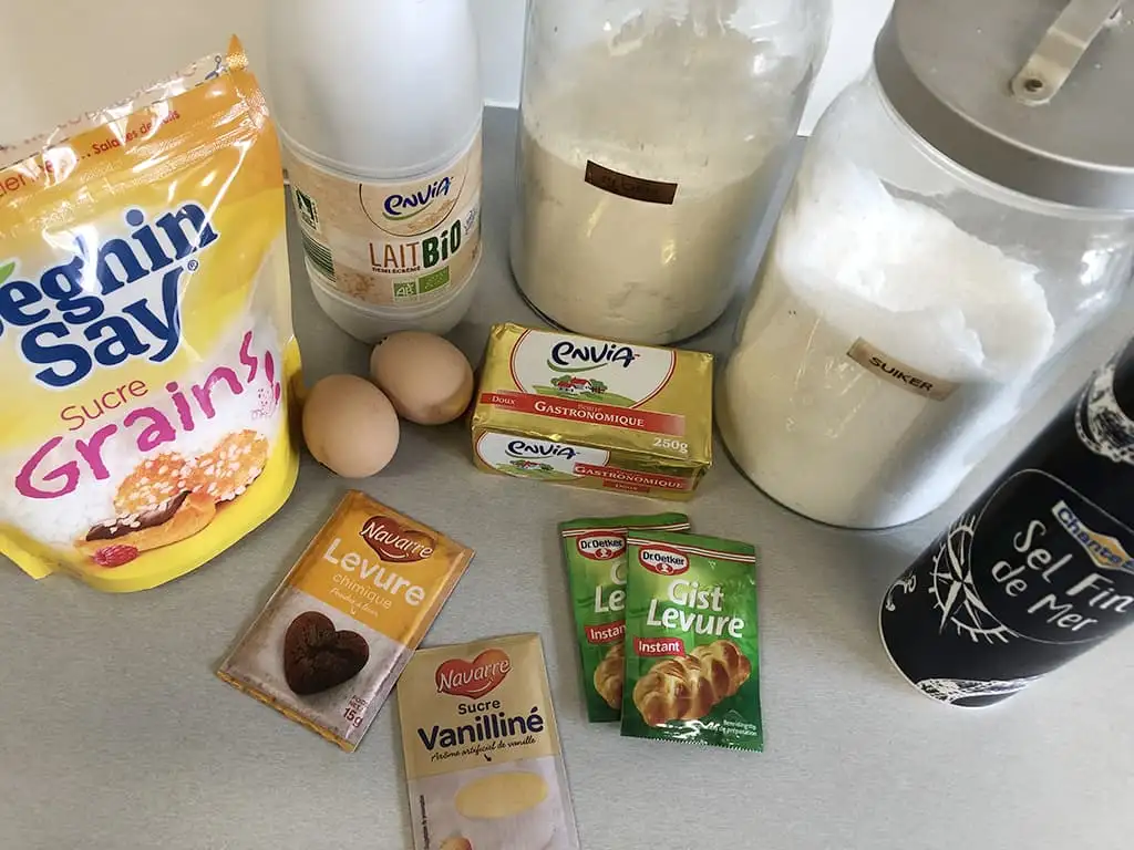 Luikse wafels ingrediënten