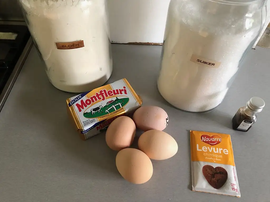 Basis cake ingrediënten