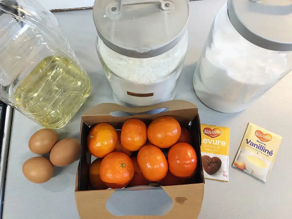 Mandarijnentaart ingrediënten